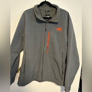 The North Face, grey winter lightweight jacket